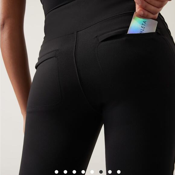 Athleta Delancey Moto Tights Active Leggings - Picture 4 of 9